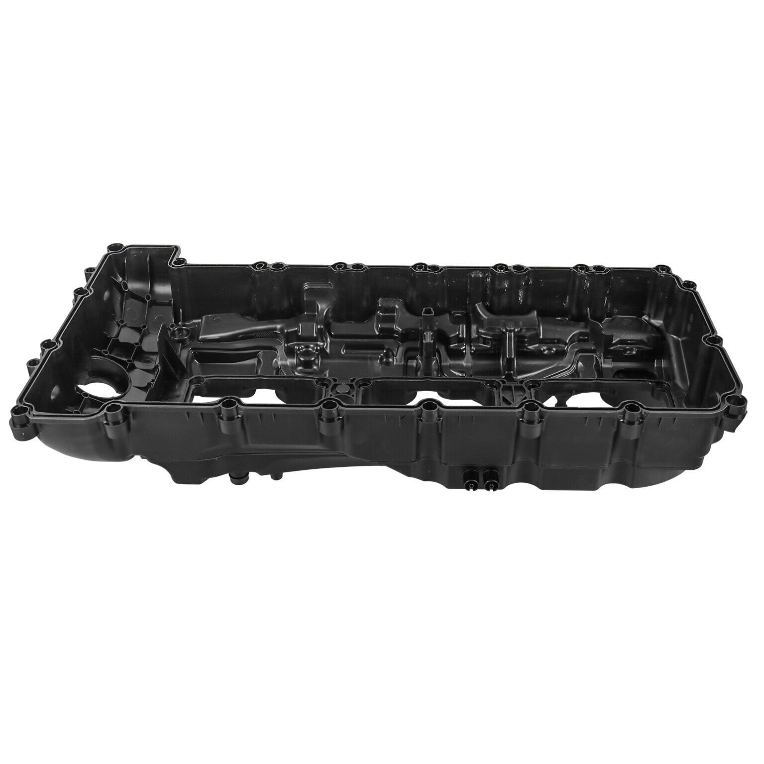 Black Engine Valve Cover With Gasket For BMW 335i 640i 740i X3 X5 X6 135i 3.0L Fits select: 2011-2014 BMW 535