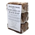 thumbnail image 1 of Our Earth's Secrets Premium Natural Raw African Black Soap, 3 Pound, 1 of 3