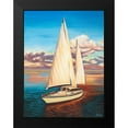 thumbnail image 2 of Vitaletti, Carolee 15x18 Black Modern Framed Museum Art Print Titled - Sunset Cruise I, 2 of 5
