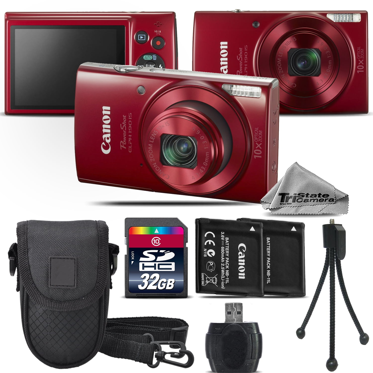 Canon PowerShot ELPH 190 Digital Camera 