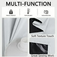 thumbnail image 4 of Horivan Polyester Blackout Curtains Thermal Insulated Grommet Top Window Treatments for Living Room Bedroom Sun Blocking Noise Reducing Home Decor, 4 of 6