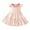 Pink, variant on Suilloe Toddler Girls Dresses Puff Sleeve Flower Print Dress Kids Girls Summer Beeach Vaction Sweet Soft Fasion Dresses18 -24 Months