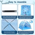 thumbnail image 4 of Super Joy Ocean World Play Tent for Boys Kids Camping Toys Shark Tent Birthday Gift Indoor Outdoor Camping Toys, 4 of 7
