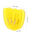 thumbnail image 2 of BESTYASH Florero Acrílico Amarillo En Forma De Flor Para Adorno Y Arreglo Floral En Casa, 2 of 5