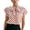 Red, variant on Women's Bow Tie Collar Elegant Casual Work Blouse Office Business Formal Shirt