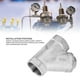 thumbnail image 4 of Filtro en Y ANGGREK 1-1/4 pulgadas DN32 Acero inoxidable 304 Baja resistencia para agua aceite gas, 4 of 8