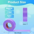 thumbnail image 2 of Uxcell Colored Masking Tape 1" x 55 Yards, Color Code Labeling Tape, Purple, 2 of 6