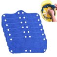 thumbnail image 4 of 6Pcs/Set Good Absorption Sweatband Reusable Polyester Skin-friendly Fine Texture Helmet Sweat Strap for Worker, 4 of 8