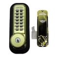 thumbnail image 5 of Lockey USA Mechanical Keyless Combination Hook Bolt Lock with Key Override, 5 of 6