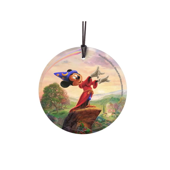 Disney (Mickey Mouse Fantasia) StarFire Prints™ Hanging Glass Print SPCIR503