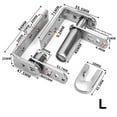 thumbnail image 1 of Double Swinging Cafe Doors Quick Self-returning Saloon Doors Bar Counter Doors, 1 of 8