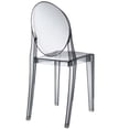 thumbnail image 3 of Modway Casper Dining Chairs Set of 2 in Smoke, 3 of 5