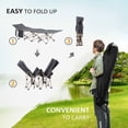 thumbnail image 4 of GVN Camping Cot with Carry Bag and Side Pocket, Folding Bed for Camping, Hiking, Backpacking, Gray, 4 of 6