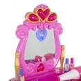 thumbnail image 4 of Pretend Play Princess Vanity with Stool, Accessories, Lights, Sounds by Hey! Play!, 4 of 10