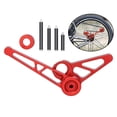 thumbnail image 4 of Tensor de cadena de 1 a 6 velocidades para bicicleta plegable, buje de velocidad, estabilizador de polea trasera CNC Rojo, 4 of 9