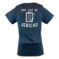 thumbnail image 6 of Chris Jericho You Just Made The List Mens Blue T-shirt New XL, 6 of 6