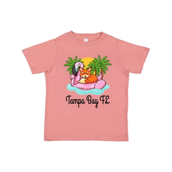 Inktastic Tampa Bay Florida Flamingo Girls Toddler T-Shirt