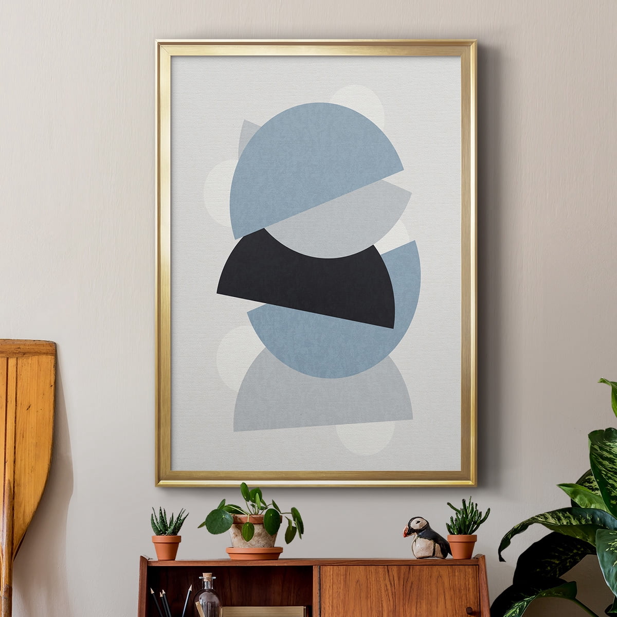 Shapely Blues I Premium Classic Framed Print - Ready to Hang