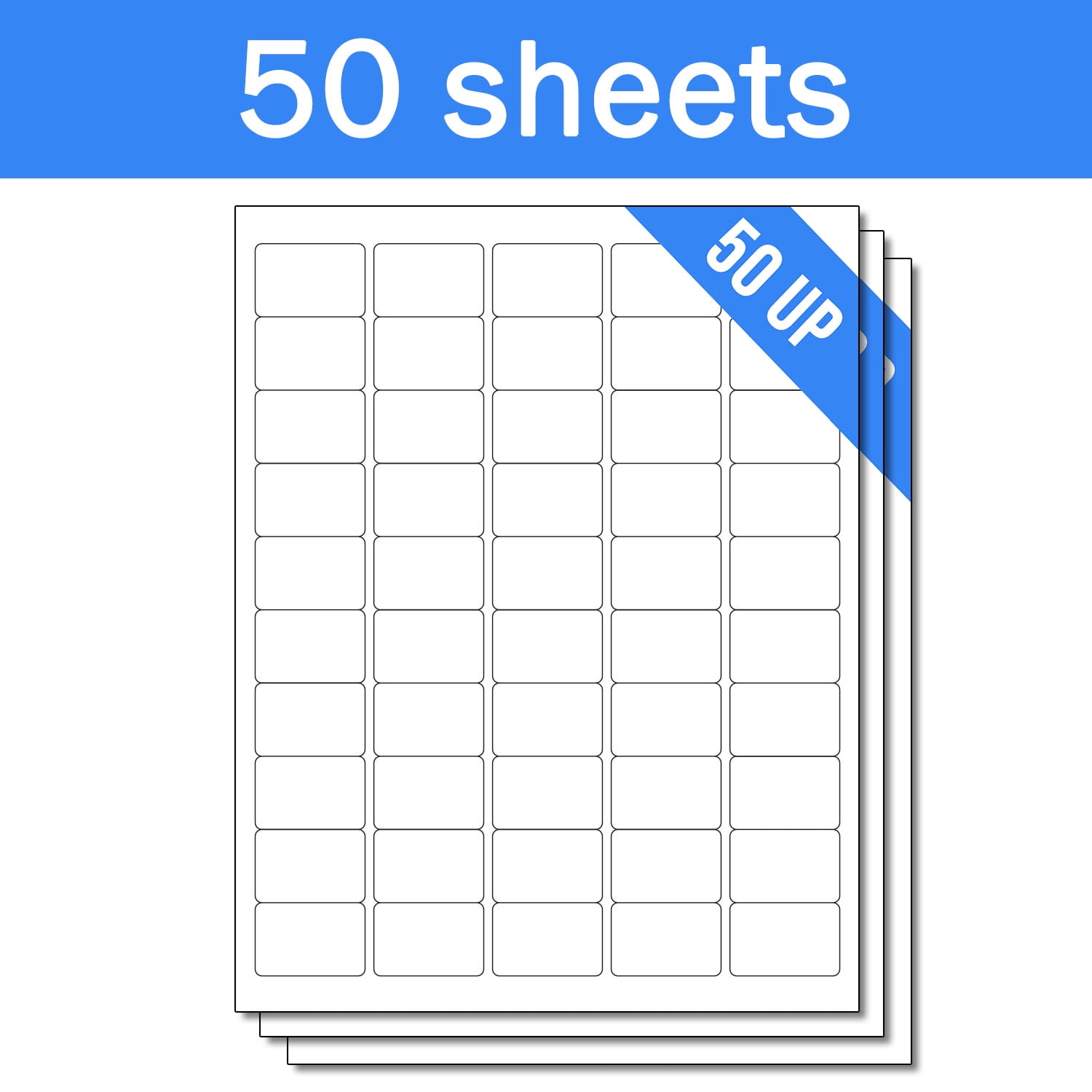 OfficeSmartLabels 1 X 1 1 2 Inch Labels For Laser Inkjet 50 Labels  OfficeSmartLabels 1 X 1 1 2 Inch Labels For Laser Inkjet 50 Labels