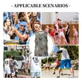 thumbnail image 6 of Naloa Rooster Basketball Jersey Reversible Men's Mesh Athletic Sports Shirts Training Practice S-4XLSmall, 6 of 6