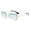 Green, variant on Miretho Rimless Rectangle Sunglasses for Men Women Gradient Color Tint UV400 Protection Shades Metal Frame Square Sun Glasses for Driving & Daily Outfits,Black - 15cm