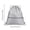 Gray_Base#20, variant on Drawstring Backpack with Front Zipper Pocket, Large Capacity Water Resistant Oxford Cloth Sports Sack Bag for Gym, Basketball, Travel, Outdoor