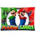 thumbnail image 1 of QIFEIHA Super Mario Brothers Pillowcase Cushion Cover Two Sides Printing Size 20x30 inch, 1 of 2