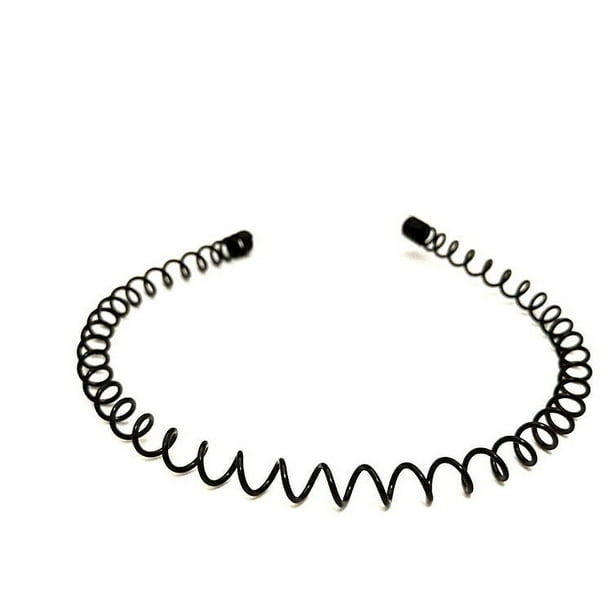 Diadema con banda para el cabello para hombre, invisible, deportiva, moderna, estilo simple, para la espalda, con ondas, pinza para el cabello, artículo digno de regalo