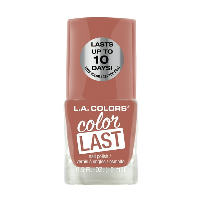 L.A. COLORS Color Last Nail Polish, Nude, 0.5 fl oz - Walmart.com