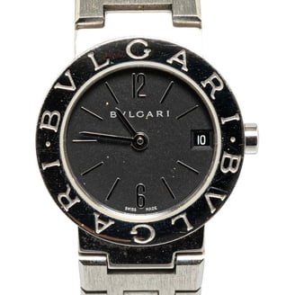 BVLGARI Watch Ashoma Stainless Steel Silver Black Ladies Quartz Dial u0008 Pre-Owned BVLGARI Watch Ashoma Stainless Steel Silver Black  main image 3
