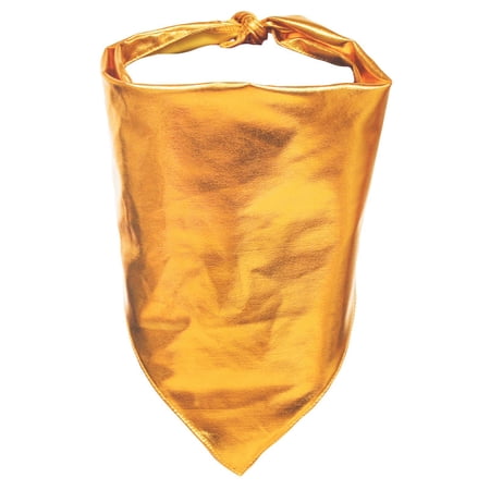 Petitebelle Bling Single Color Pet Bandana (Yellow Medium)