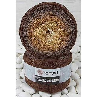 YARN CAKE - TAN Total 7 ¼ oz. - Acrylic? #104