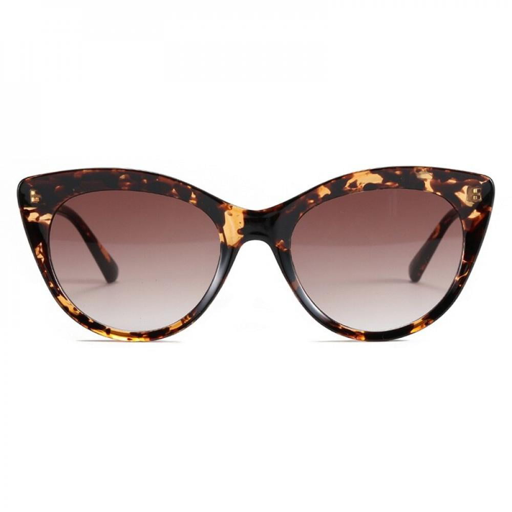 Eyewear New Sunglasses Designer Womens Ladies Oversized Glasses Cat Eye ROUND 