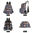 thumbnail image 4 of FORMRS Mini Backpack Purse for Women Travel Daypack Casual Shoulder Bag, Christmas Splendor, 4 of 7