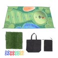 thumbnail image 1 of Juego de alfombrillas para practicar golpes, juego de práctica para golpear, juego de chips para interiores, el mejor de su clase, 1 of 8