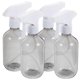 thumbnail image 1 of 4pcs Transparent Plastic Spray Bottles for Home Use 300ml Each, 1 of 5
