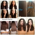 thumbnail image 6 of Keratin Research Gold Label Professional Blowout Keratin Hair Treatment Super Enhanced Formula Specifically Designed for Coarse Curly Black, African, Dominican and Brazilian Hair types 240ml, 6 of 8