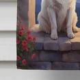 thumbnail image 4 of Great Pyrenees Two Hearts House Flag 28 in x 40 in, 4 of 7