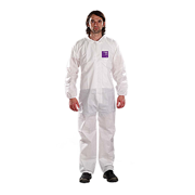 Ansell ALPHATEC 681500 SERGED COLLARED COVERALL SIZE 2XL