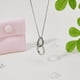 thumbnail image 5 of Collar porta anillos de acero inoxidable, cadena de protección para anillos, joyas para bodas, compromisos, cumpleaños, San Valentín, regalos para esposas, enfermeras y damas., 5 of 9