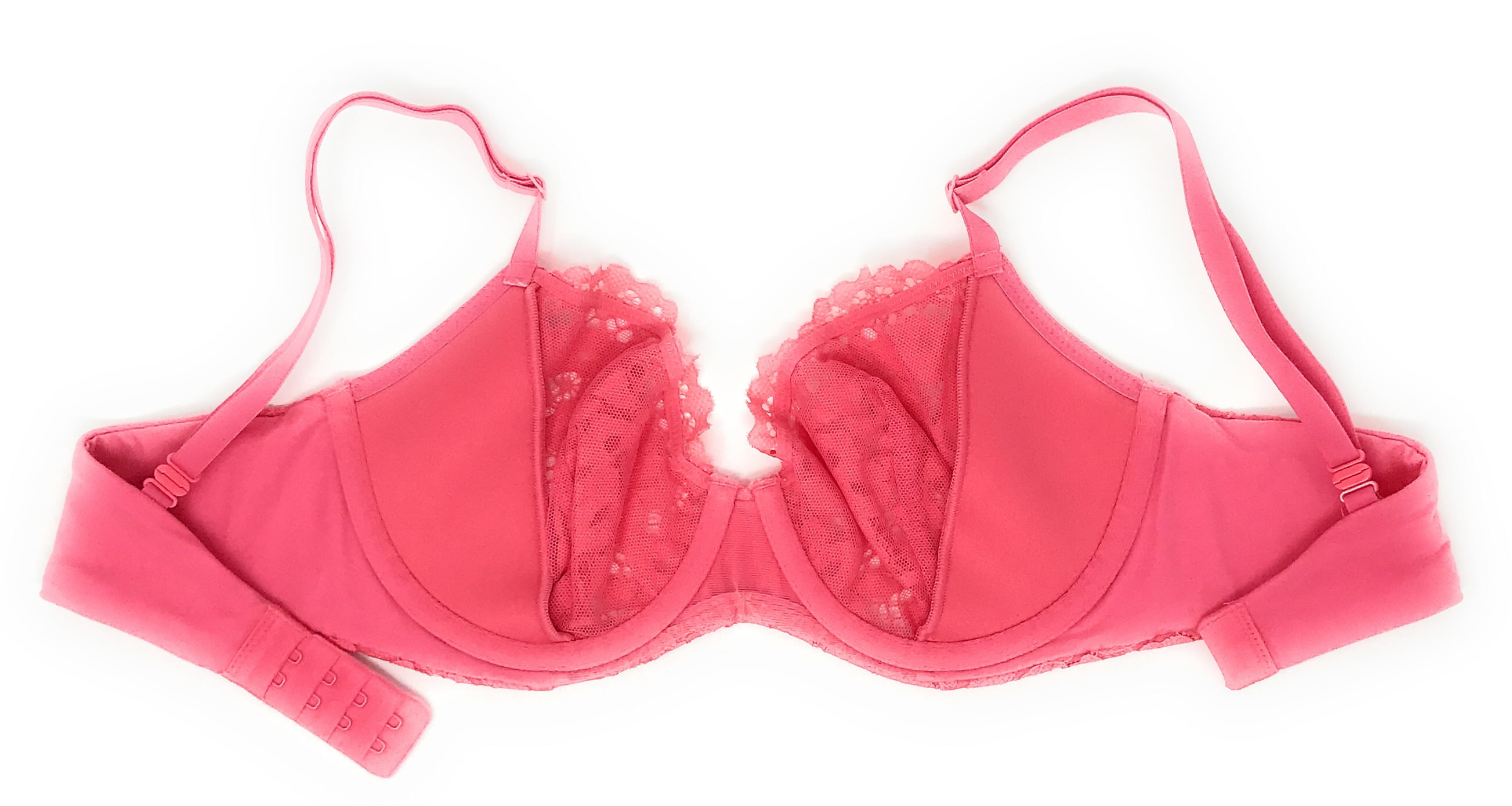 Victoria's Secret Body by Victoria IPEX Bra 34B Pink Demi