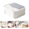 thumbnail image 3 of KAKOWELY Household Medical Box 1pc Home Use Medical Box Medicine Storage Container Multi-grid Storage Box7.87"X7.09"X3.35", 3 of 4