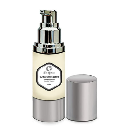 Skin Radiance Ultimate Face Serum, Super Enriched Skin Boosting Vitamins, Hydrate and Repair Cell Damage While Promoting A Smooth and Radiant Glow, 1