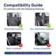 thumbnail image 3 of Fundas de asiento de coche GENANY Butterfly 2 Front para camión, sedán, SUV, 3 of 8