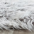 thumbnail image 3 of Safavieh Faux Sheep Skin Lucius Animal Area Rug, Light Gray, 3' x 5', 3 of 11