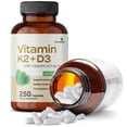 thumbnail image 4 of Complementa la vitamina K2 (MK7) de Futurebiotics con D3 250 cápsulas, 4 of 6