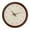 Round, variant on deevoka Wall Clock Creative Design Modern Wall Hanging Clock for Cafe Office Kitchen Flower Shape