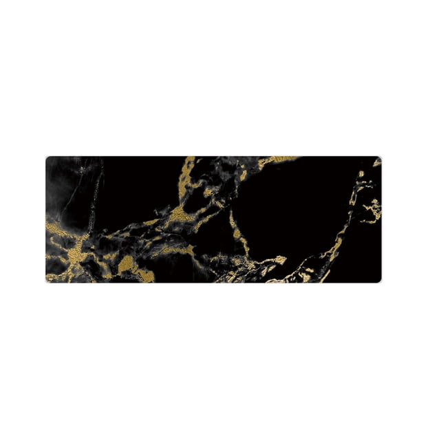 Alfombrilla de ratón extra grande de mármol, alfombrilla de ratón extendida para ordenador, antideslizante, sin bordes, alfombrilla de escritorio para teclado Inevent JJ24859-08