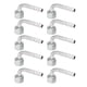 thumbnail image 3 of 20PCs Car Air Conditioner Angled 90° Connector Aluminum Joint Universal Fit for Cars, 3 of 9