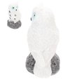 thumbnail image 4 of IFANLANDOR Figurines Miniatures de Jardin 1Pcs Hibou en Résine pour Intérieur Extérieur, 4 of 8
